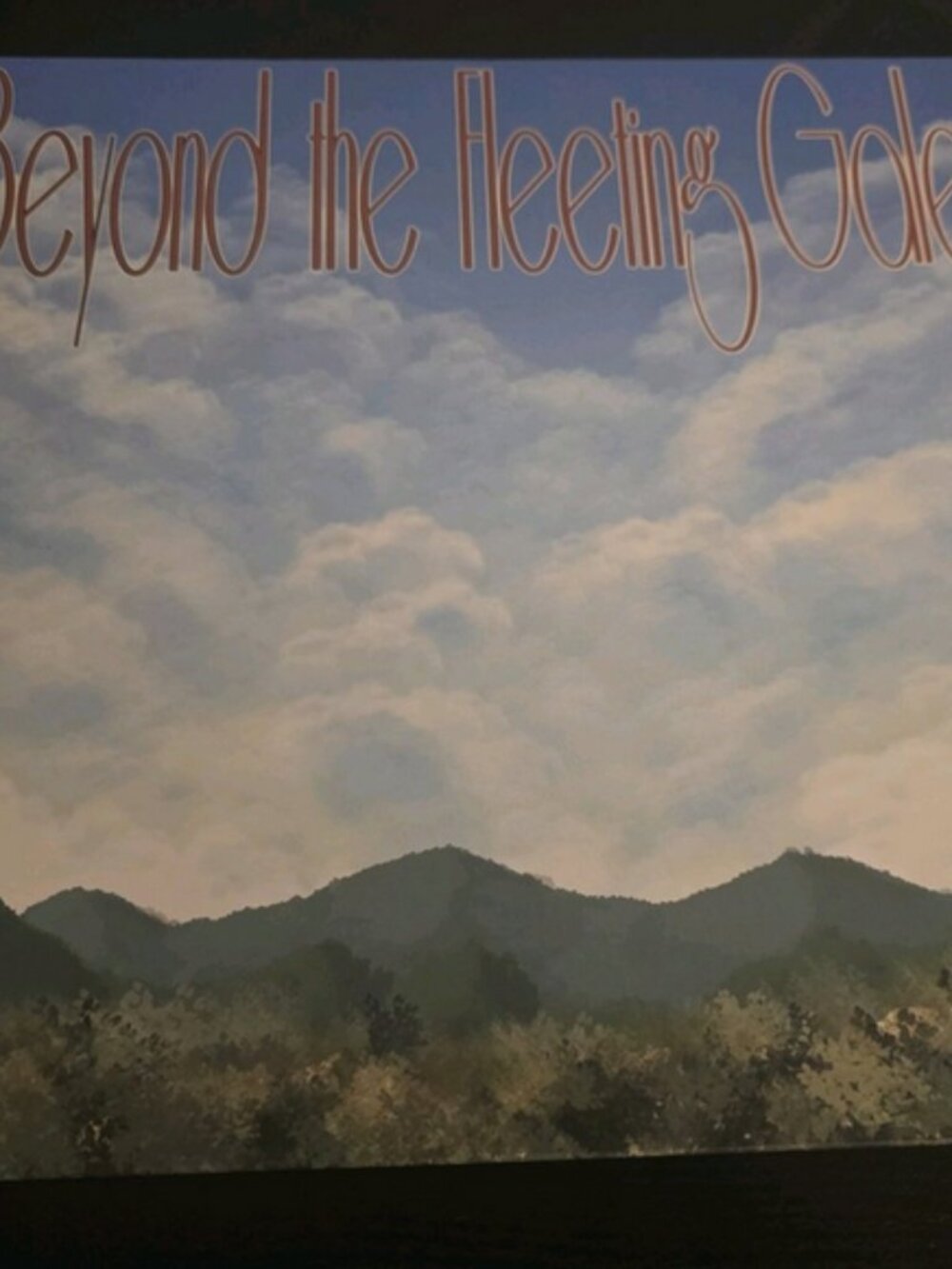 Crying Beyond The Fleeting Gales LP Vinyl Record 2016 Run For Cover Clear